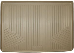 Chevrolet Suburban Floor Mats - Rear Cargo Liner to Back Third Seat - Husky Liners - WeatherBeater - Tan - 2015